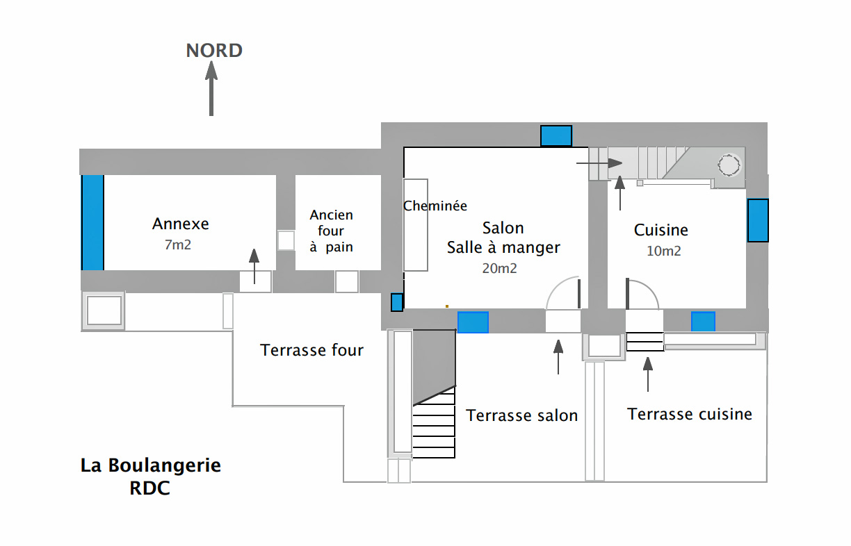 The ground floor